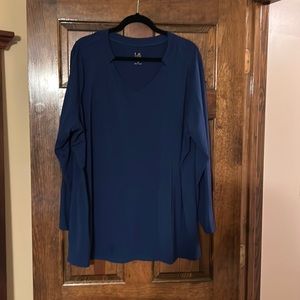 Belle blue sweater. Size 2x